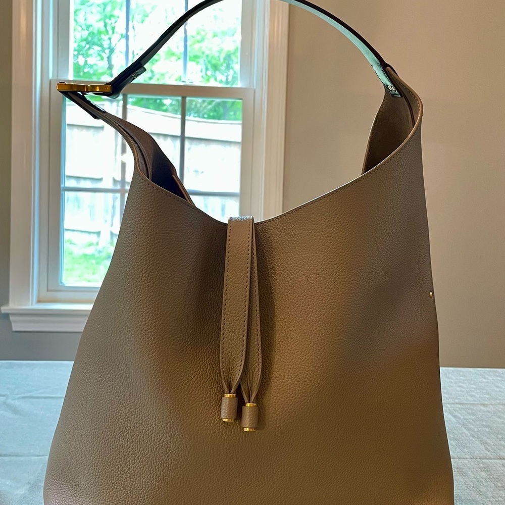 Chloe Marcie Hobo Bag: Motty Grey